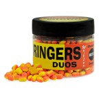 Chocolate Orange Duos Wafters 5x3mm - MICRO Orange/Yellow RINGERS