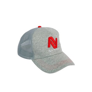 Czapka z daszkiem Light Marl Grey Trucker Cap NYTRO
