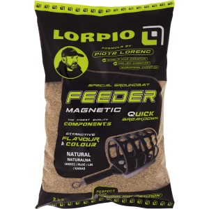 Zanęta Magnetic Feeder Natural 2kg LORPIO