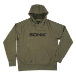 Bluza z kapturem Hoody Green roz. L SONIK
