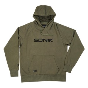 Bluza z kapturem Hoody Green roz. L SONIK