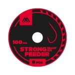 Przypony wiązane - Strong Feeder roz.6 / 0.18mm / 100cm MIKADO