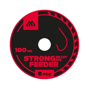 Przypony wiązane - Strong Feeder roz.8 / 0.16mm / 100cm MIKADO
