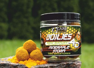 Kulki przynętowe 4D PINEAPPLE STORM 20mm 250ml ANANAS CARP GRAVITY