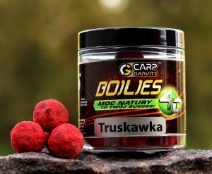 Kulki przynętowe 4D TRUSKAWKA 20mm / 250ml CARP GRAVITY