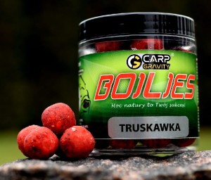 Kulki przynętowe TRUSKAWKA 18mm / 250ml CARP GRAVITY