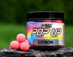 Kulki Pop Up Fluo CITRON 15mm / 200ml CARP GRAVITY
