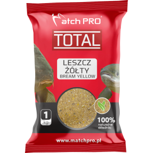 Zanęta TOTAL LESZCZ ŻÓŁTY 1kg MATCHPRO