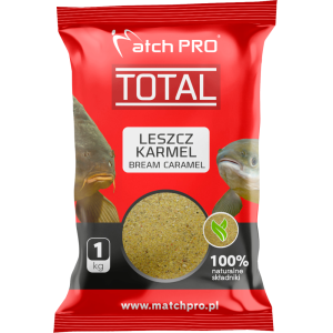 Zanęta TOTAL LESZCZ KARMEL 1kg MATCHPRO
