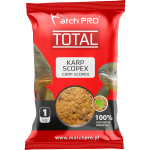 Zanęta TOTAL KARP SCOPEX 1kg MATCHPRO