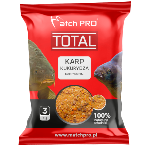 Zanęta TOTAL KARP KUKURYDZA 3kg MATCHPRO