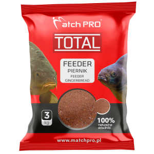 Zanęta TOTAL FEEDER PIERNIK 3kg MATCHPRO