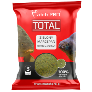 Zanęta TOTAL ZIELONY MARCEPAN 3kg MATCHPRO