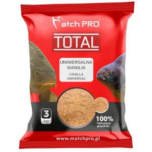 Zanęta TOTAL UNIWERSALNA WANILIA 3kg MATCHPRO