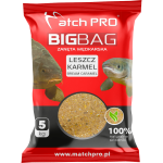 Zanęta BIG BAG LESZCZ KARMEL 5kg MATCHPRO