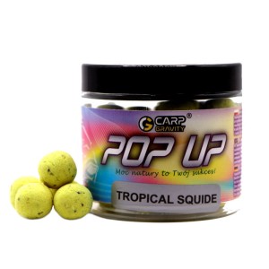 Kulki Pop Up Fluo Tropical Squid 15mm / 200ml CARP GRAVITY