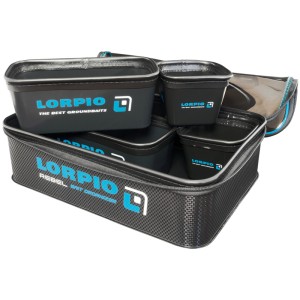 Zestaw pojemników EVA Rebel z pokrywką LORPIO