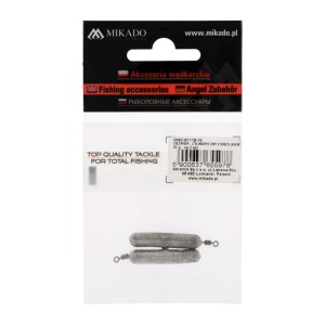 Ciężarek cylindryczny z krętlikiem 10g / 2szt. MIKADO
