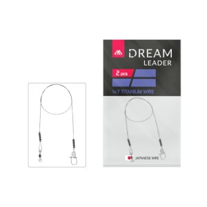 Przypon tytanowy Dream Leader 1x7 - 35cm / 7kg op. 2szt. MIKADO
