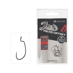 Haczyk Jaws Micro Offset r. 6 op. 10szt. MIKADO
