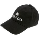 Czapka z daszkiem LED ULED01 czarna MIKADO