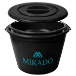 Wiadro z miską i pokrywką 25L MIKADO