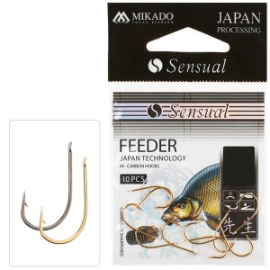Haczyki Sensual FEEDER 9109 roz.10 MIKADO