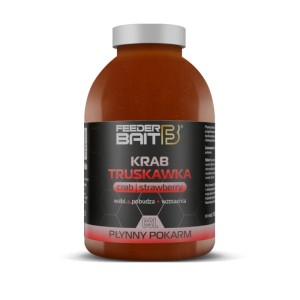 Zalewa KRAB & TRUSKAWKA 250ml FEEDER BAIT