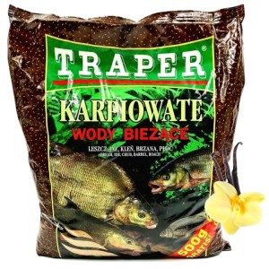 Zanęta Karpiowate - wody bieżące 2,5kg TRAPER