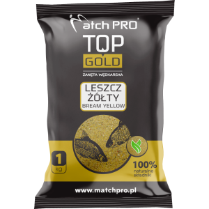 Zanęta TOP GOLD LESZCZ ŻÓŁTY 1kg MATCHPRO
