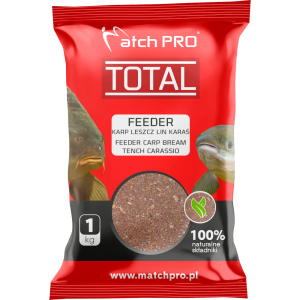 Zanęta Total FEEDER KARP LESZCZ LIN 1kg MATCHPRO