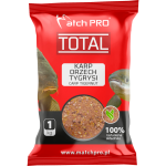 Zanęta Total KARP ORZECH TYGRYSI 1kg MATCHPRO