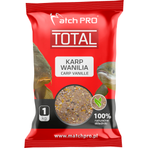 Zanęta Total KARP WANILIA 1kg MATCHPRO