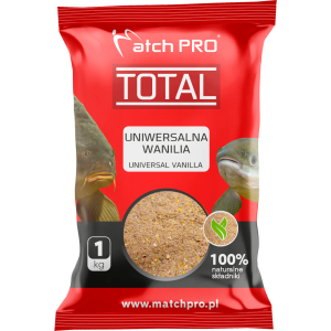 Zanęta Total UNIWERSALNA WANILIA 1kg MATCHPRO