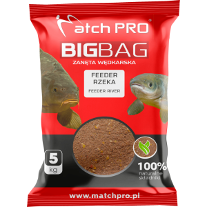 Zanęta Big Bag FEEDER RZEKA 5kg MATCHPRO
