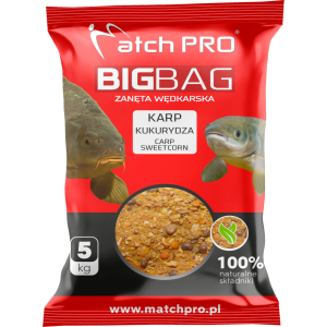 Zanęta Big Bag KARP KUKURYDZA 5kg MATCHPRO