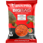 Zanęta Big Bag KARP TRUSKAWKA 5kg MATCHPRO