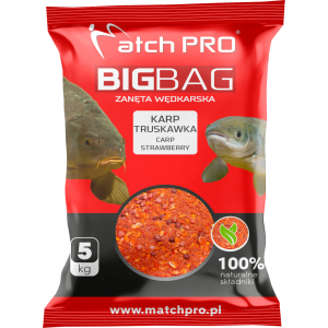 Zanęta Big Bag KARP TRUSKAWKA 5kg MATCHPRO