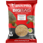 Zanęta Big Bag UNIWERSALNA WANILIA 5kg MATCHPRO
