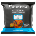 Komponent do zanęt pieczywo czerwono żółte FLUO MIX FINE 500g MATCHPRO