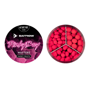 Dumbells Wafters Pinky Boy Fruits roz. 6/8/10mm / 24g BAITNOW