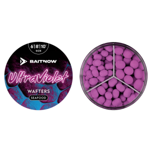 Dumbells Wafters Ultra Violet roz. 6/8/10mm / 24g BAITNOW