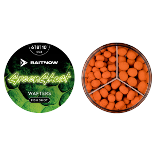 Dumbells Wafters Green Ghost roz. 6/8/10mm / 24g BAITNOW