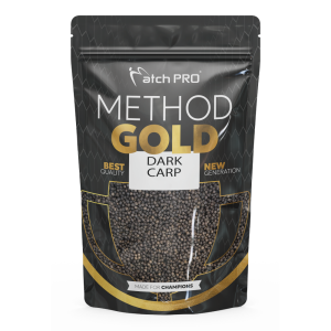Pellet Method Gold Dark Carp 6mm / 700g MATCHPRO