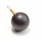 Bombka Slow Sinking Bomb PRO BLACK 8.0g/25mm BISON FISHING