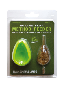 Zestaw InLine Flat Method Feeder Small 15g DRENNAN